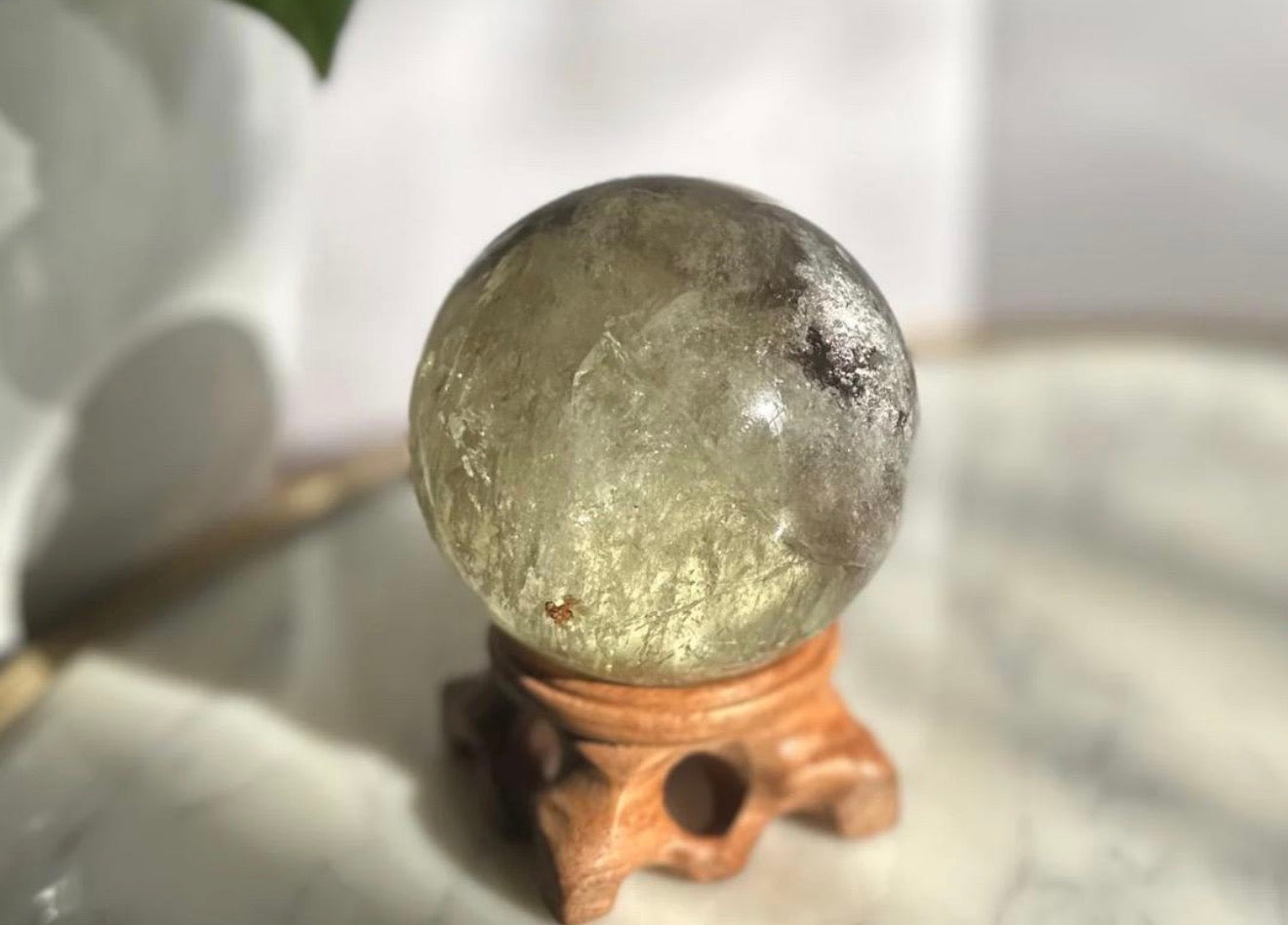 Rainbow Citrine Sphere