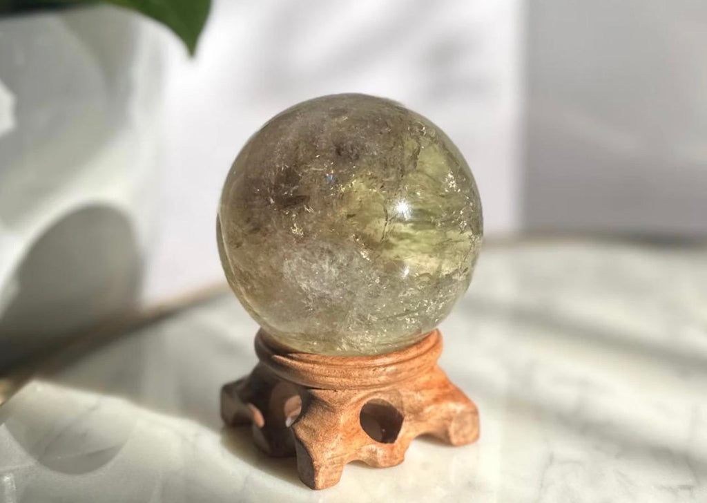 Rainbow Citrine Sphere