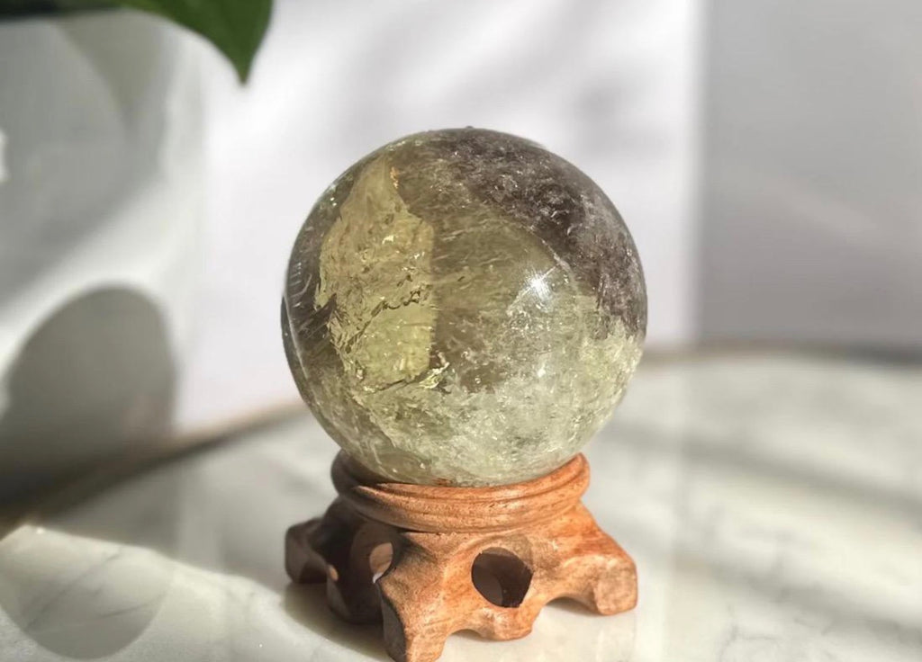 Rainbow Citrine Sphere
