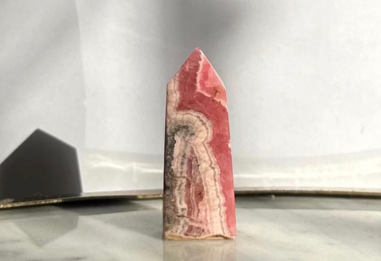 Rhodochrosite Point