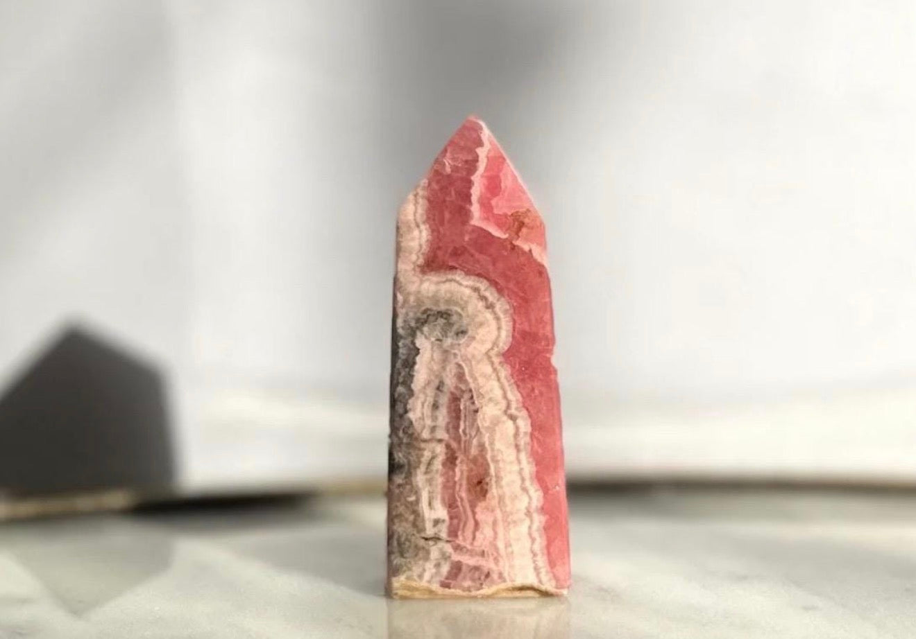 Rhodochrosite Point