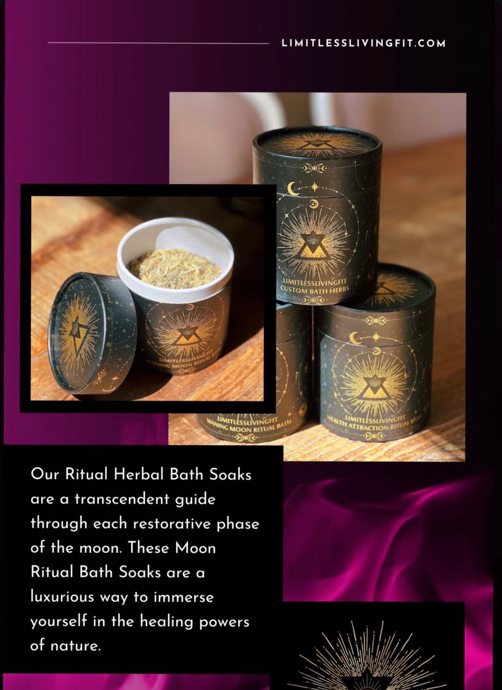 LimitlessLivingFit Full Moon Herbal Bath