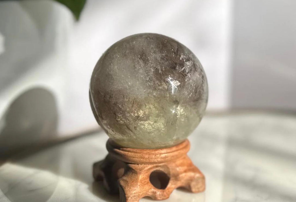 Rainbow Citrine Sphere